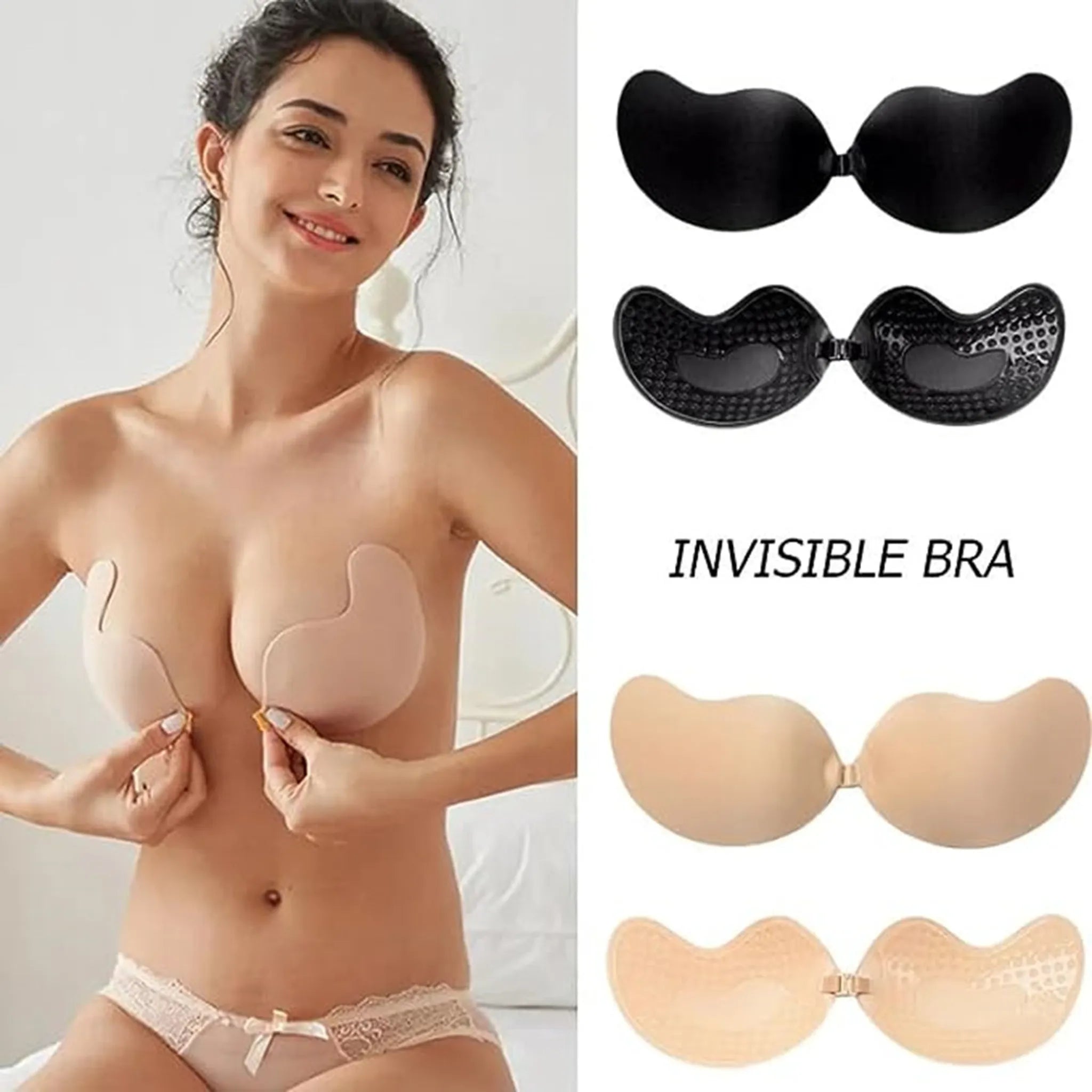 Invisible Self-Adhesive Bra Pads for Women