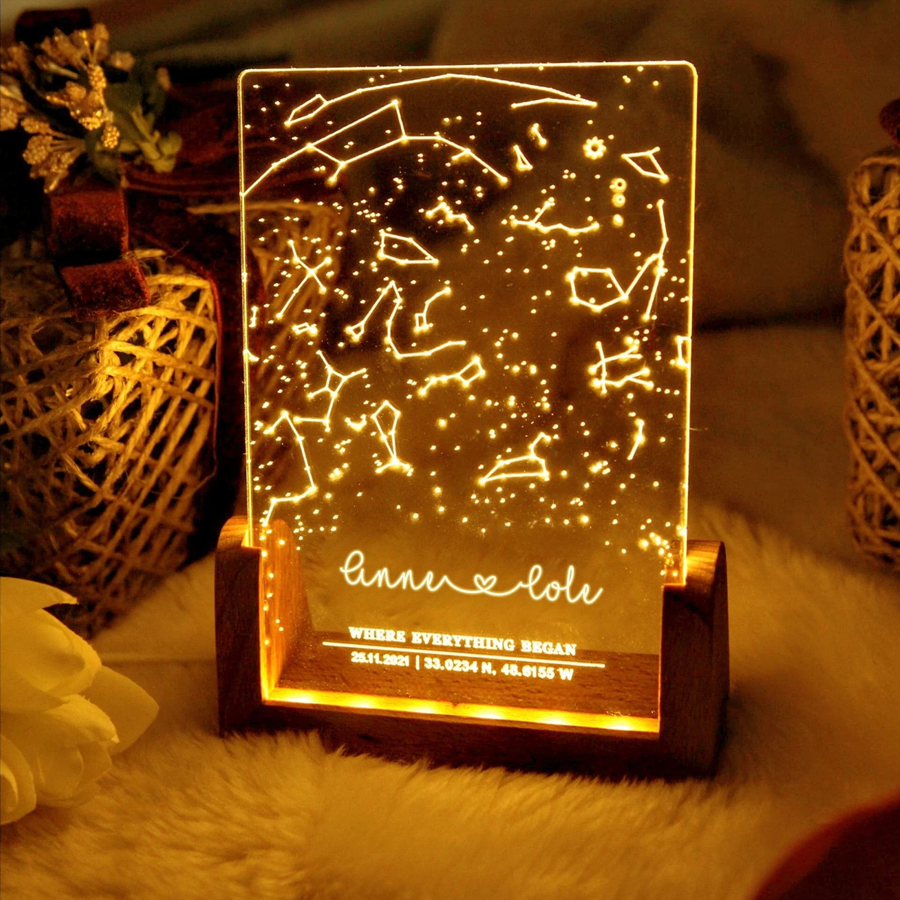 Constellation Chart Lamp