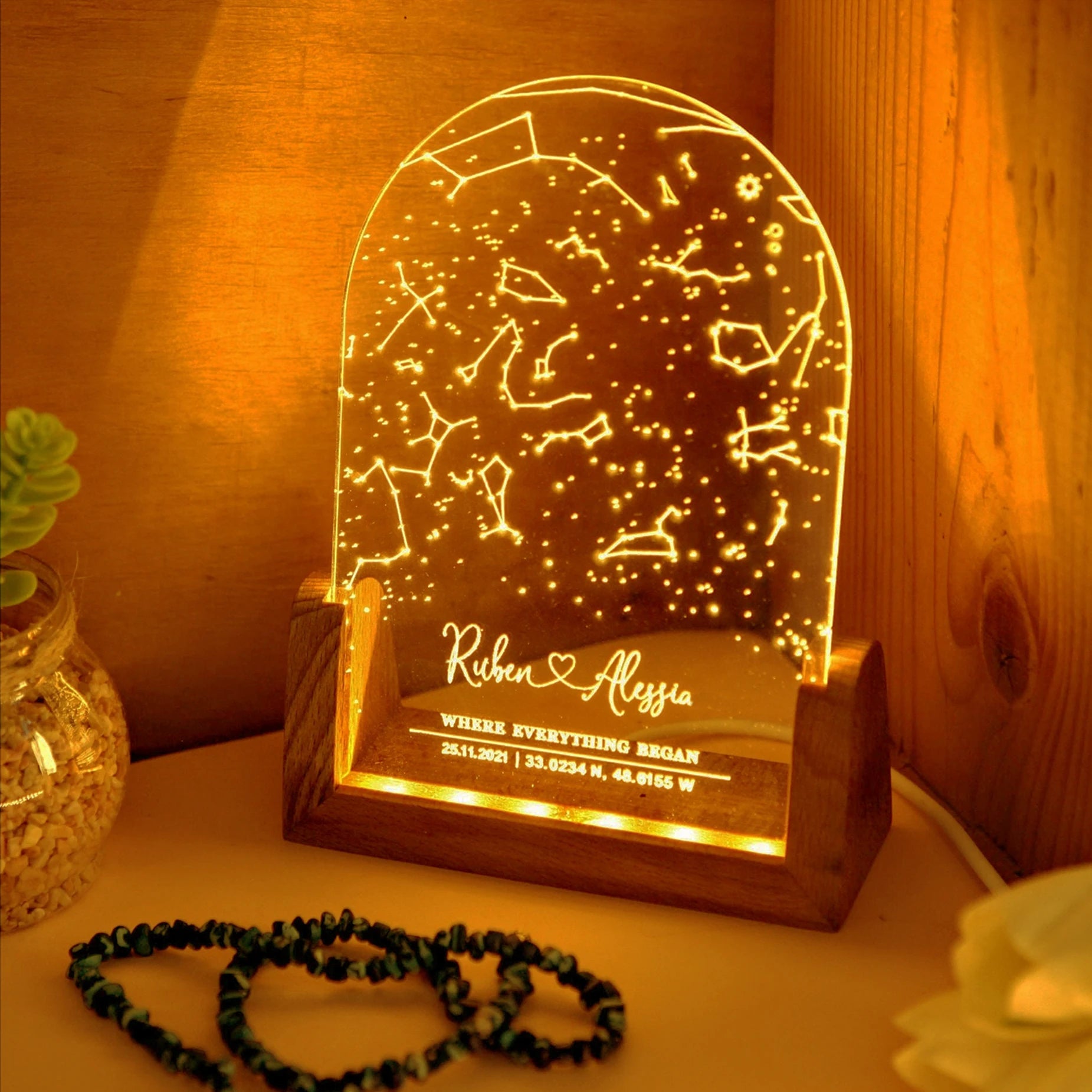 Constellation Chart Lamp