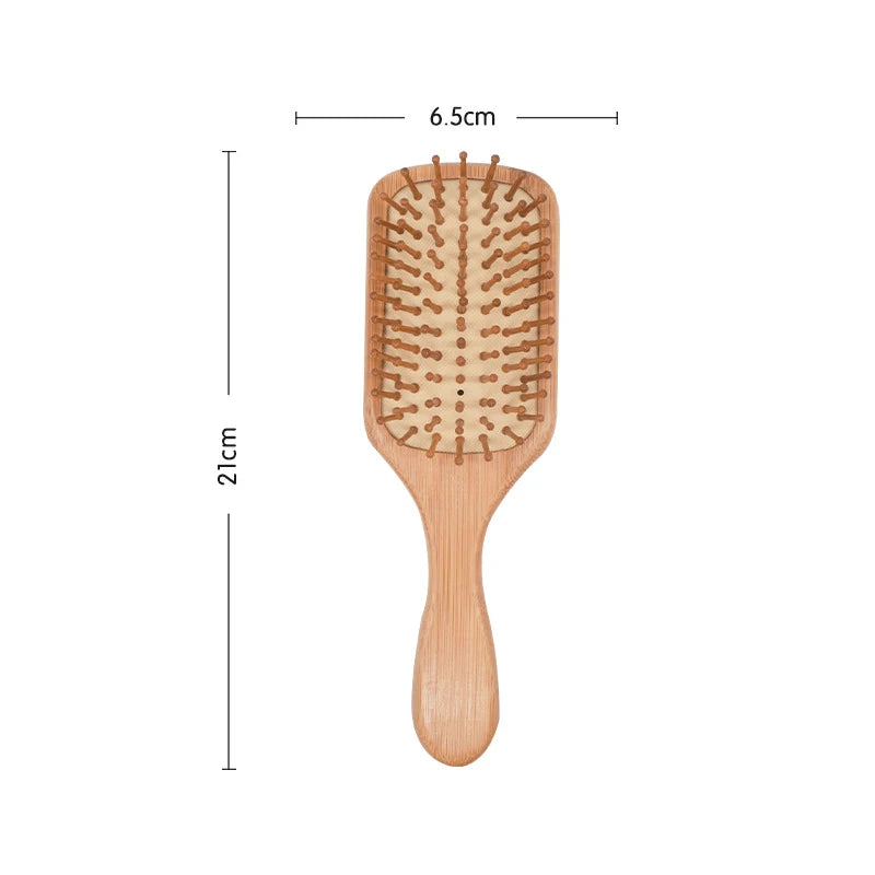 Hair Loss Wood Comb Massage Brush