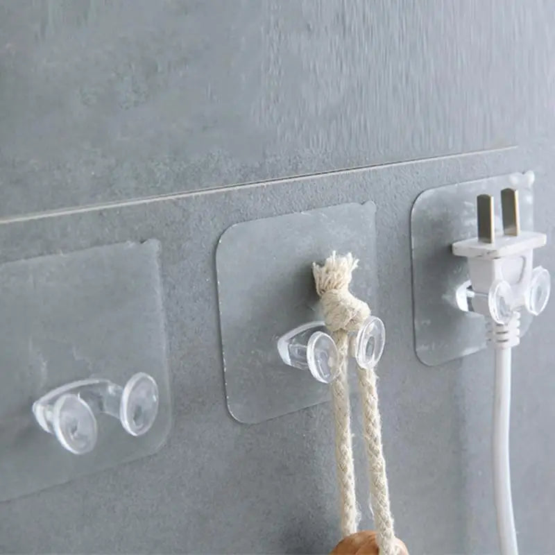 Wall Storage Hook Punch-free Power Plug Socket Holder