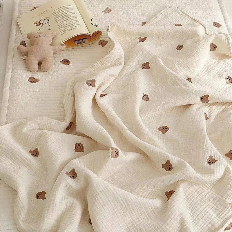 Embroidery Kids Sleeping Blanket