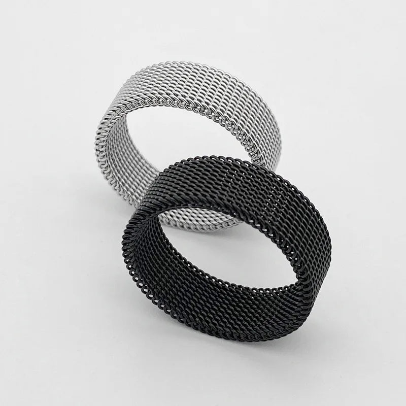 Mesh finger ring