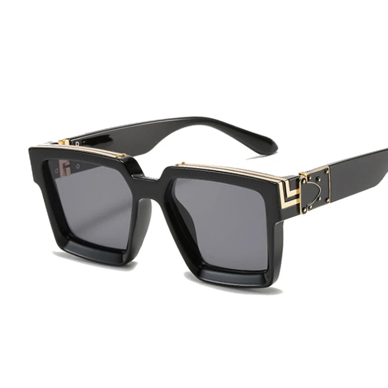 Driving Square Frame Male Sunglasses