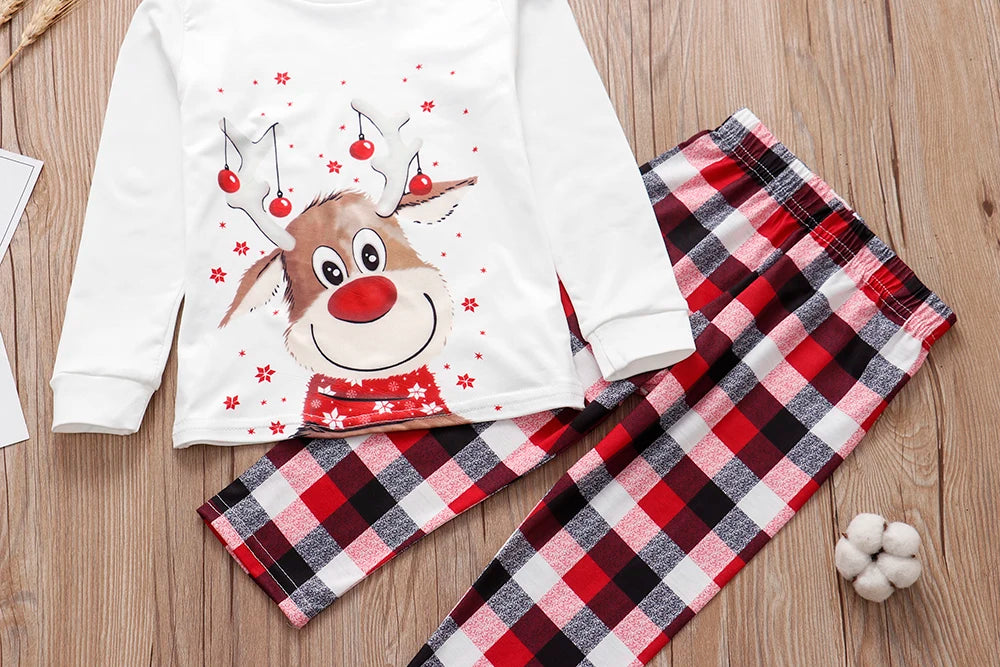 Christmas Pj's Dog Clothes Scarf