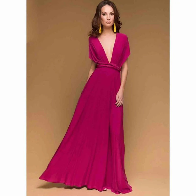 Wrap Bandage Long Dress