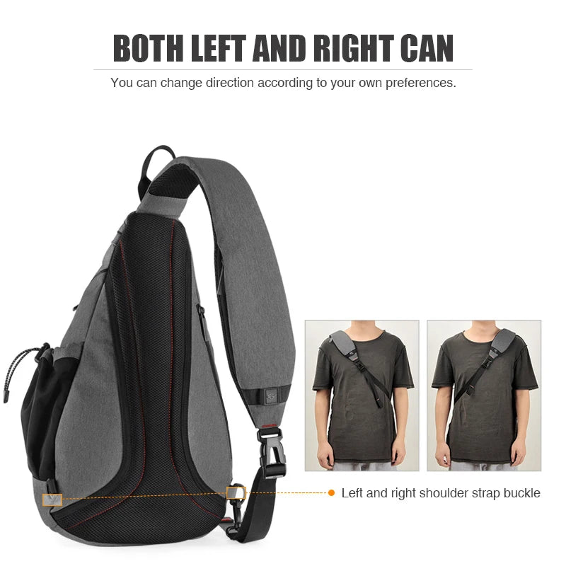 Men's One Shoulder Backpack