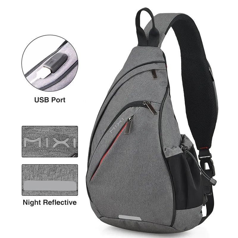 Men's One Shoulder Backpack