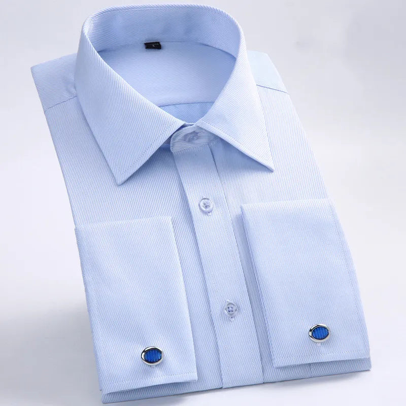 Men's French Cuff Dress Shirt