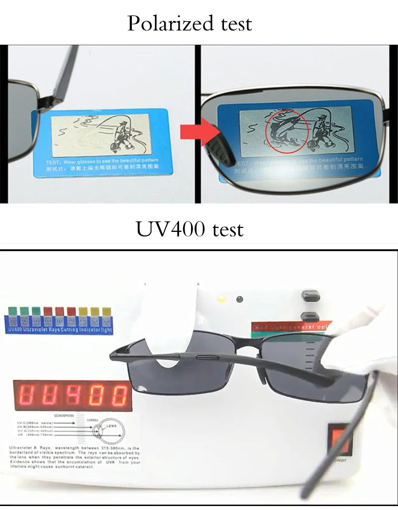 UV400 Anti-Glare Sunglasses