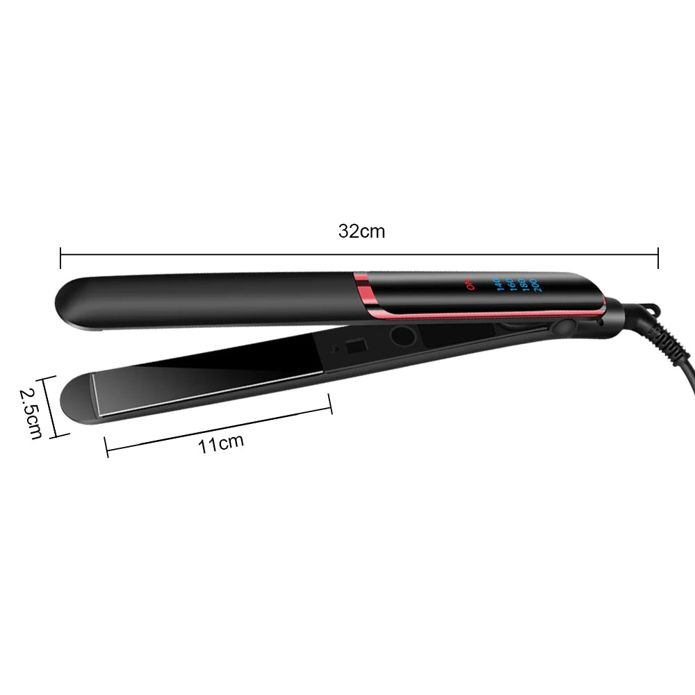 Professional Hair Straight Curling Iron