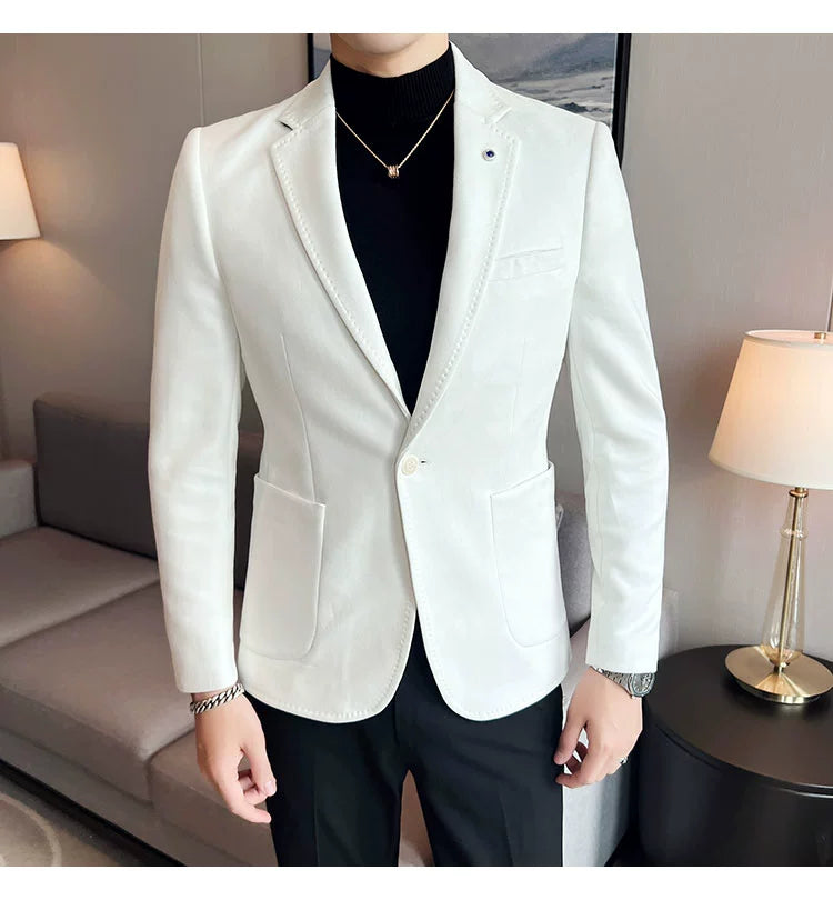 Men's Slim Fit Blazer Coat