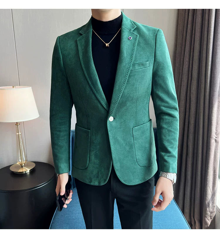 Men's Slim Fit Blazer Coat