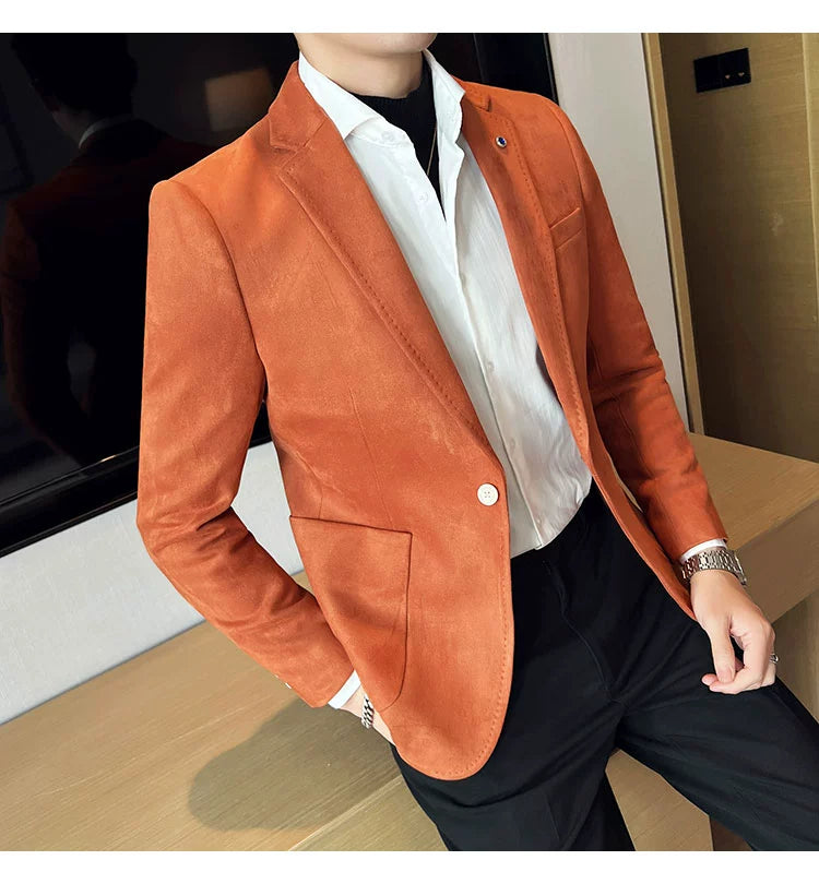 Men's Slim Fit Blazer Coat