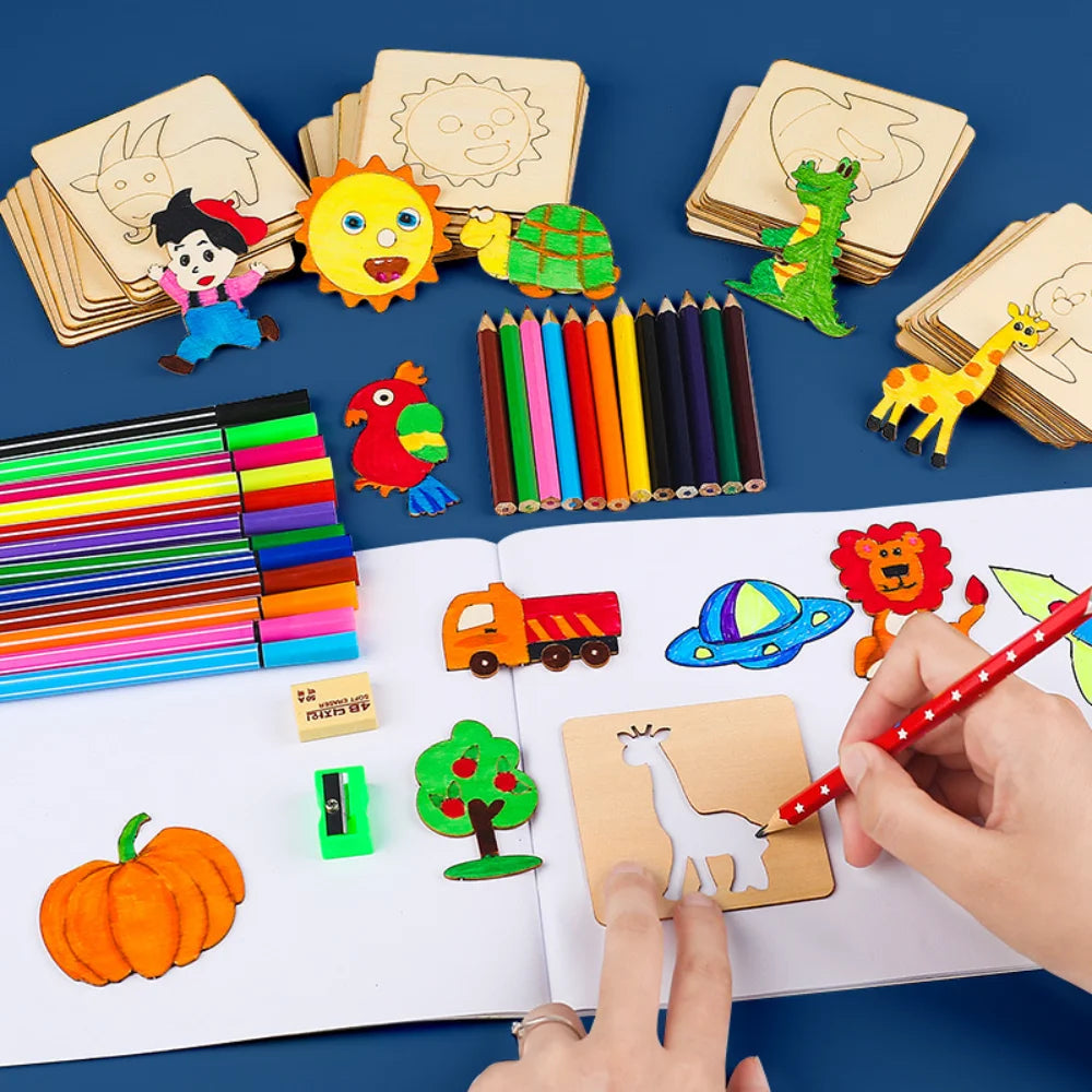 Montessori Kids Toys Drawing Toys