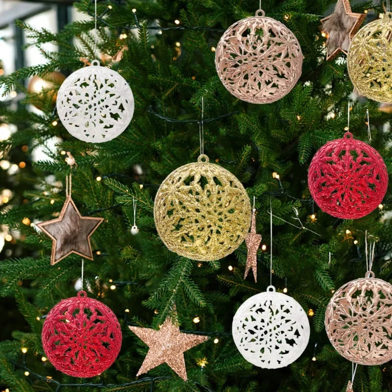 Christmas Glitter Ornament Balls