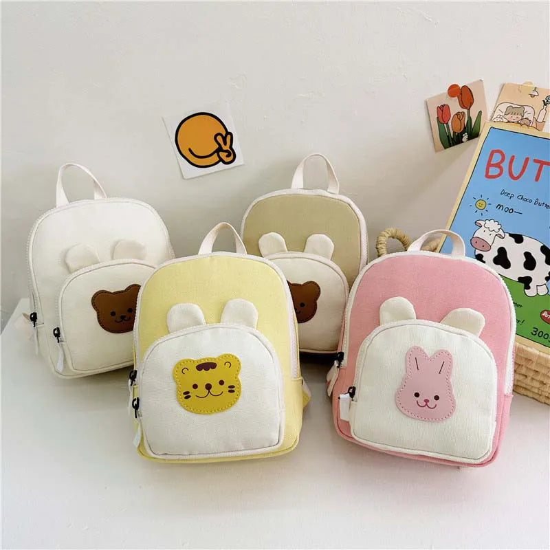 Cartoon Bear Bunny Toddler Bag