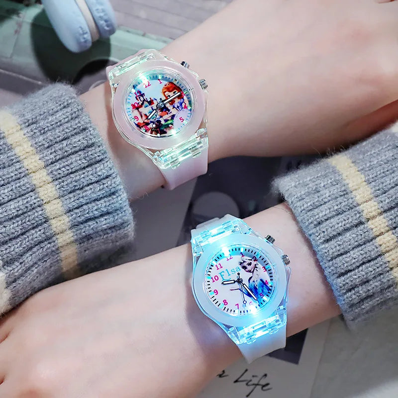 Girls Kids Cartoon Watches