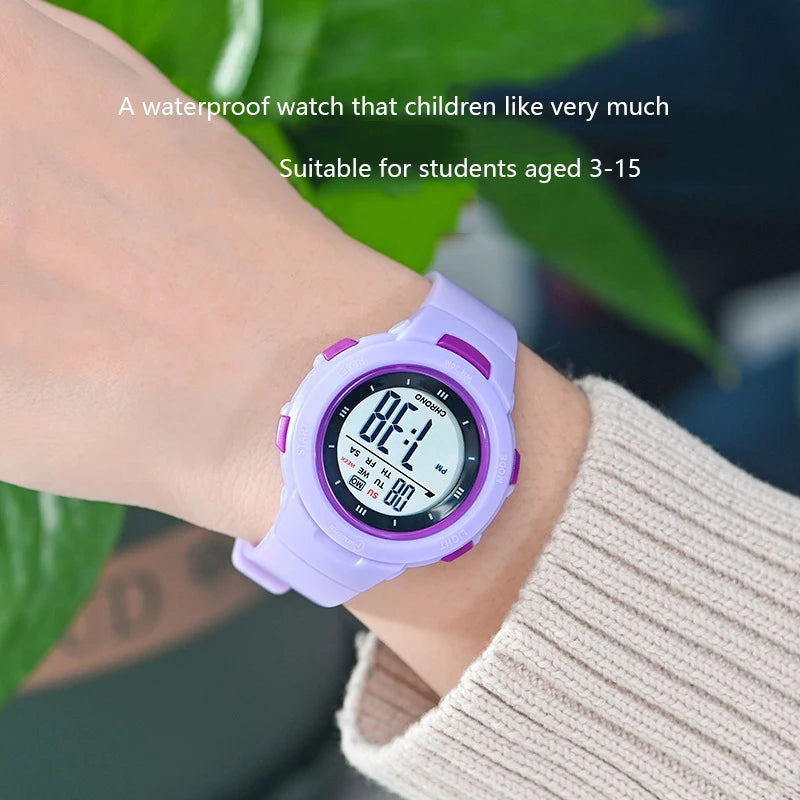 Kid's Luminous Waterproof Watch