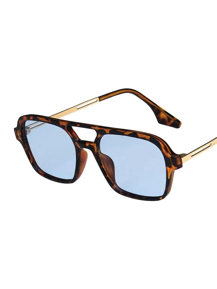 Retro Double Bridges Sunglasses