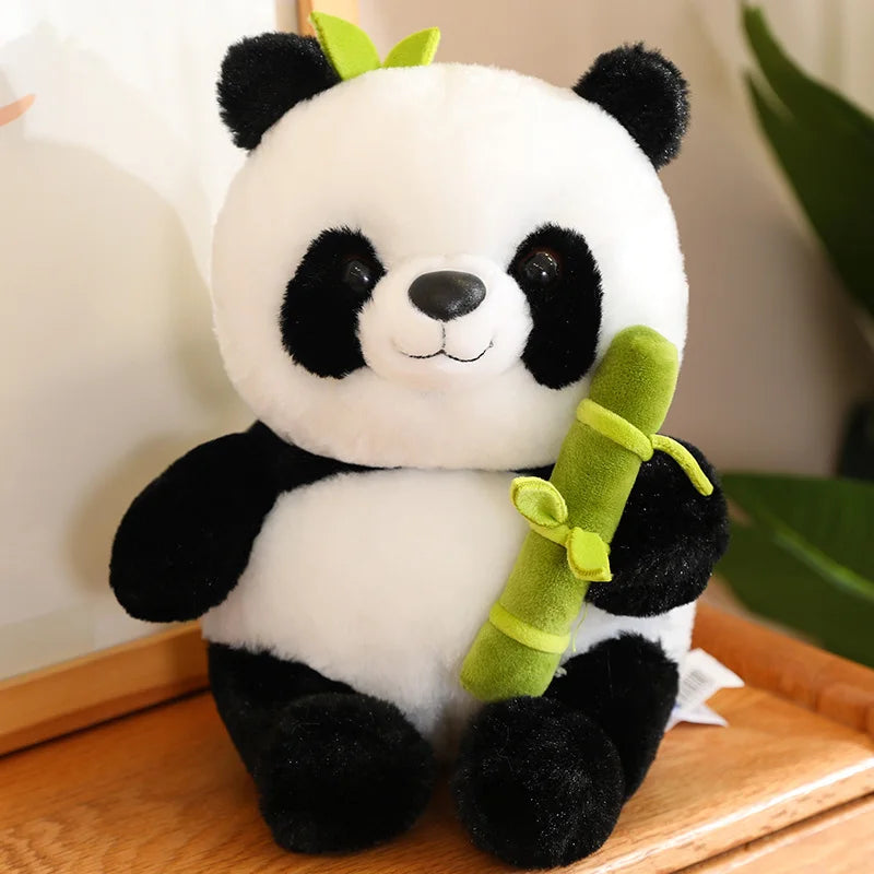 Tube Cute Panda Set Plush Toy