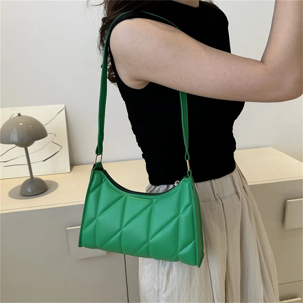 PU Leather Shoulder Bag