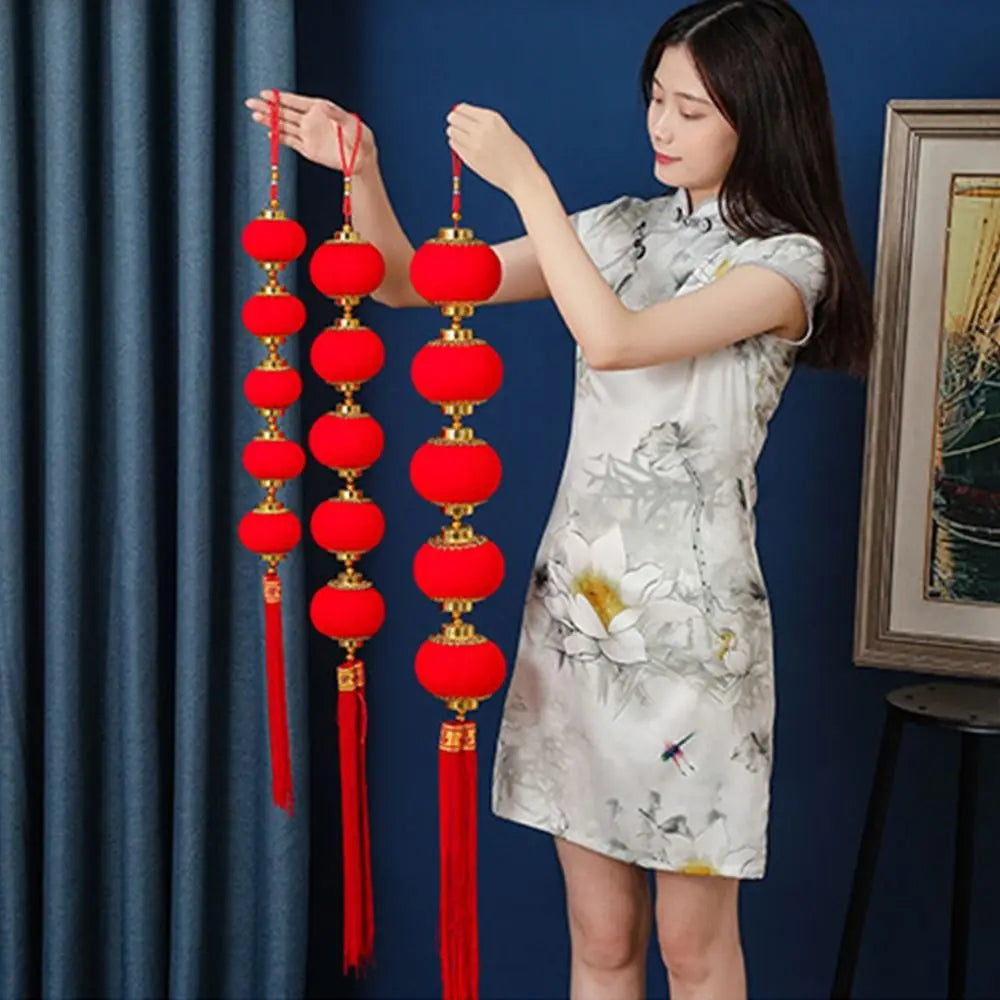 New Year Red Lantern Hangings