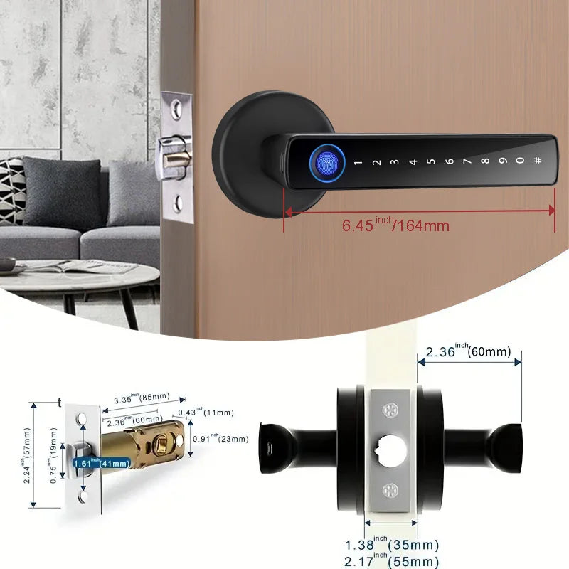 S Smart Door Lock Handle