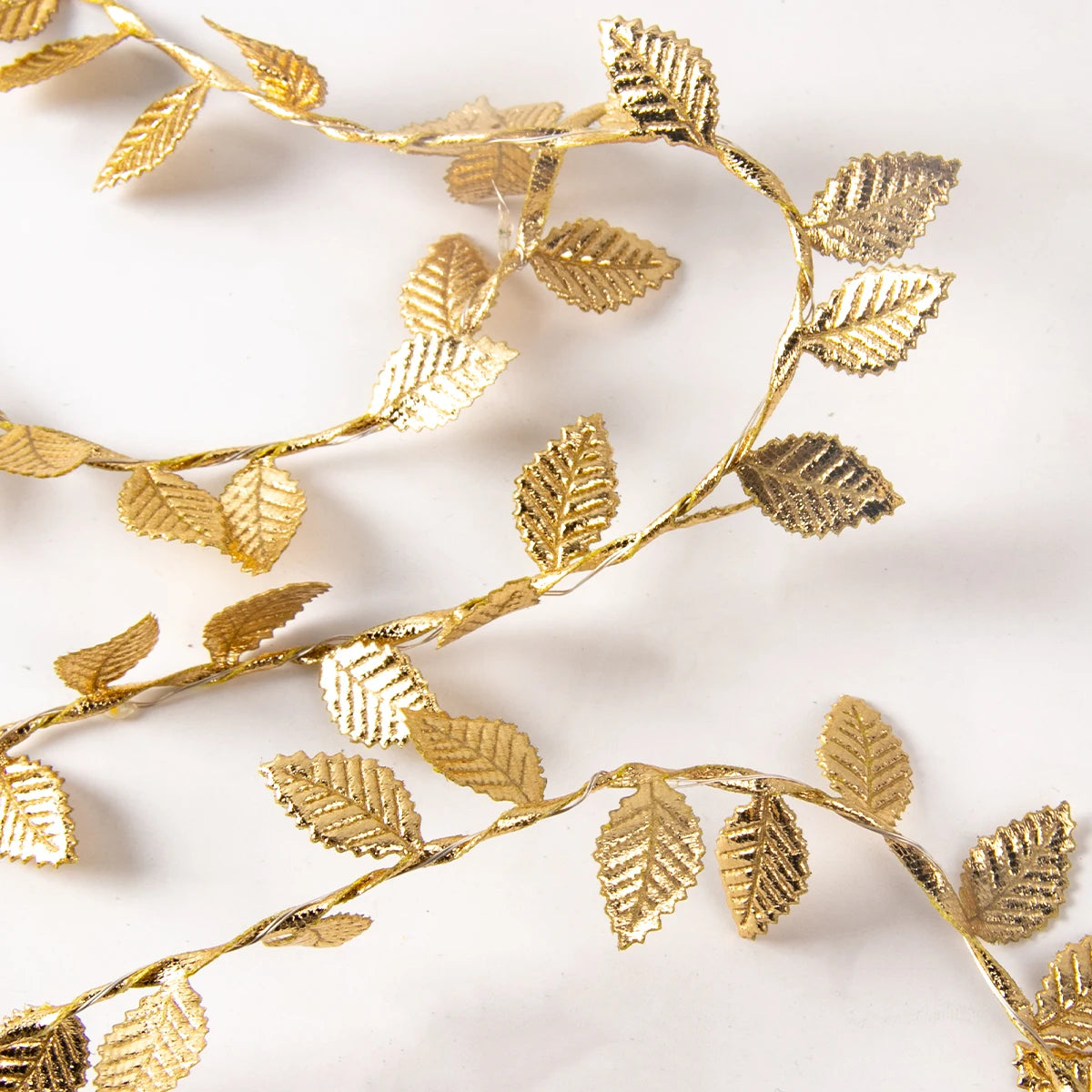 Golden Leaf String Decoration