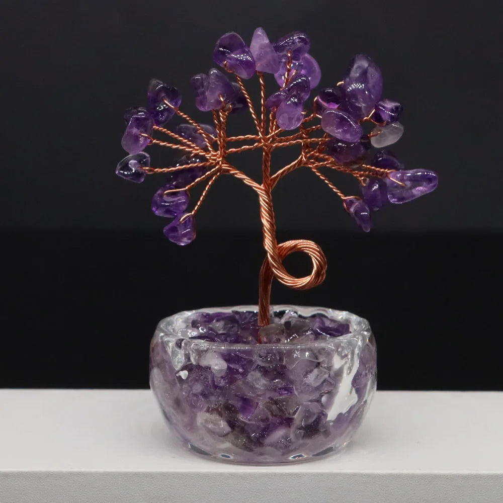 Natural Crystal Lucky Tree