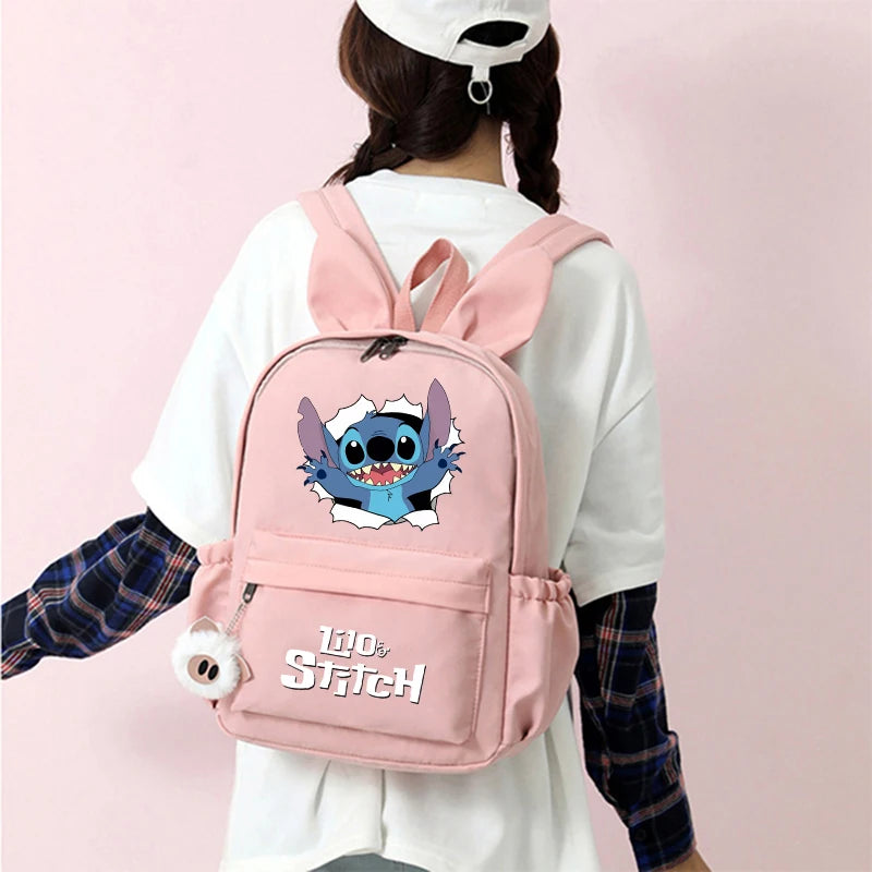 Cute Disney Lilo Stitch Backpack for Children