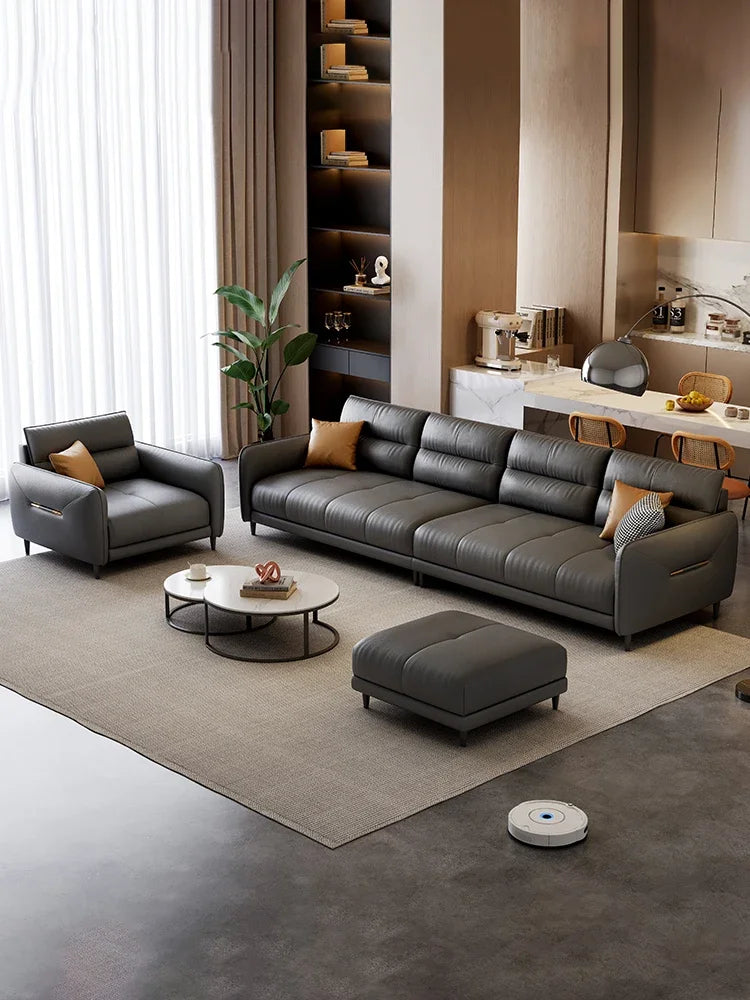 Italian Minimalist Technology Fabric Sofa