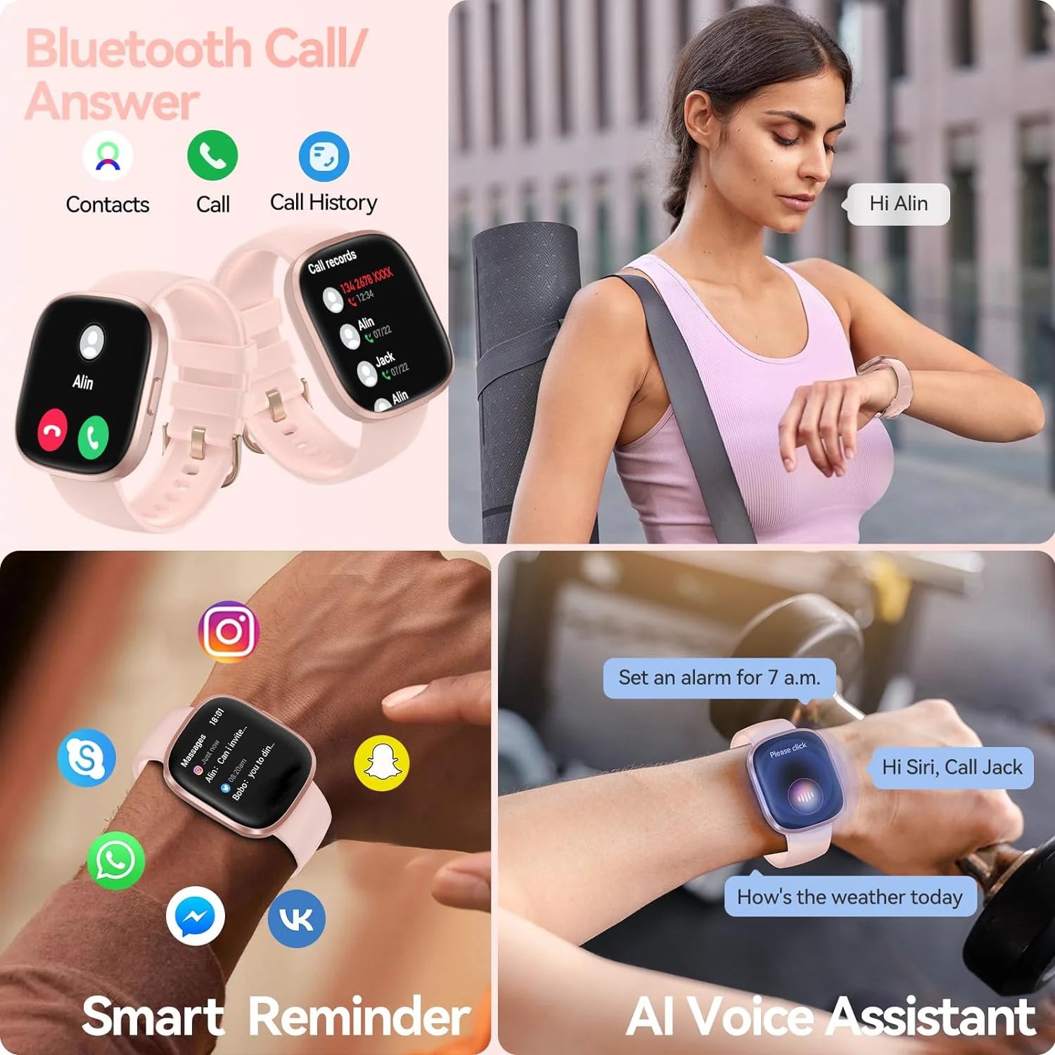 Fitness Tracker Smart Watches