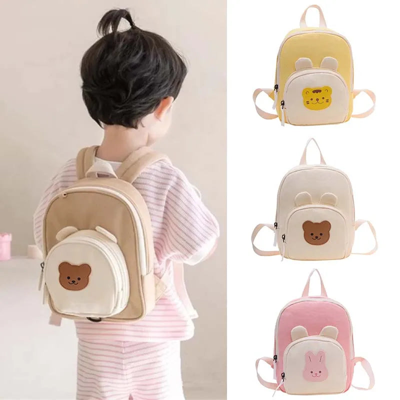 Cartoon Bear Bunny Toddler Bag