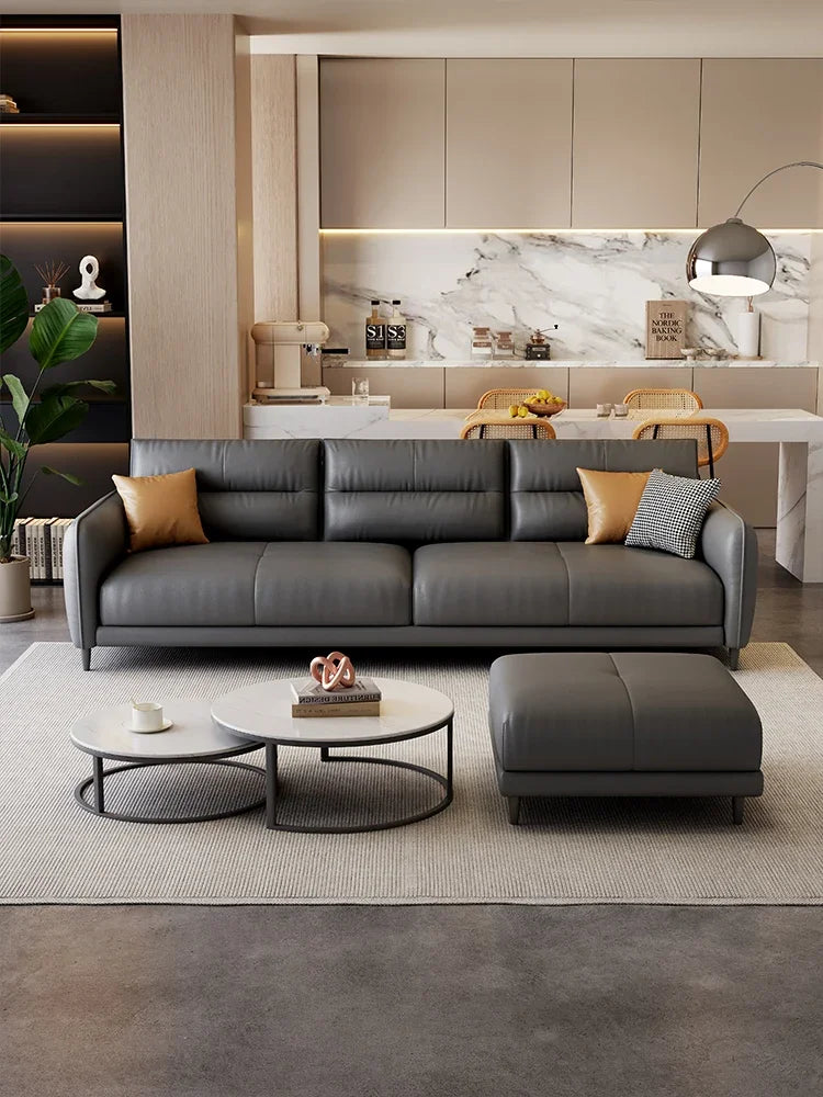 Italian Minimalist Technology Fabric Sofa