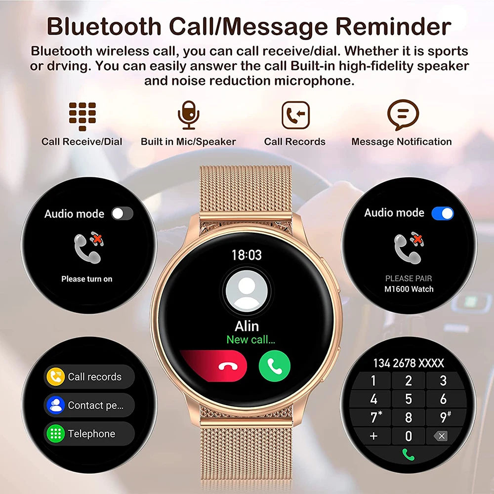 Bluetooth Call Smart Watch