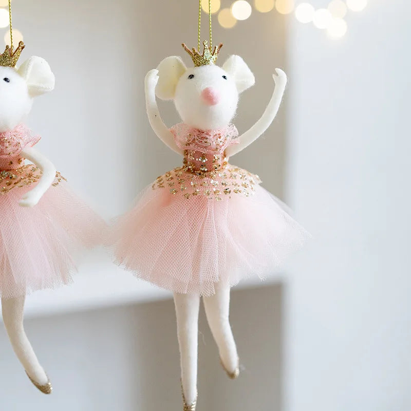 Christmas mouse decoration