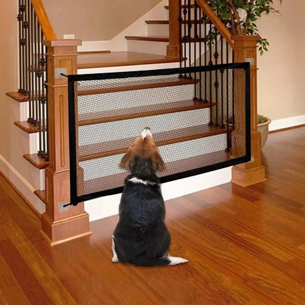 Pet Dog Fence Gate Safe Guard Safety