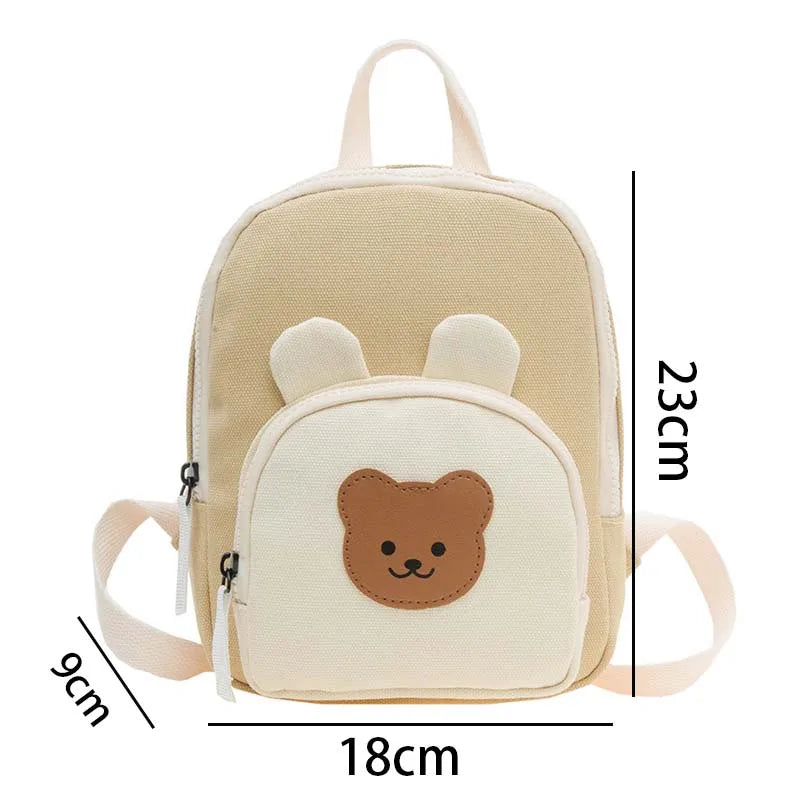 Cartoon Bear Bunny Toddler Bag