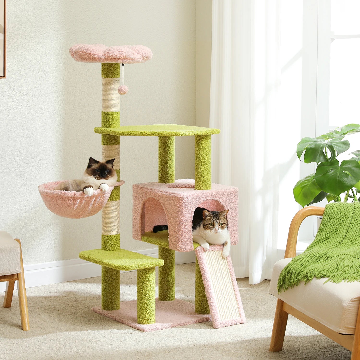 Tree Multi-Level Cat Tower