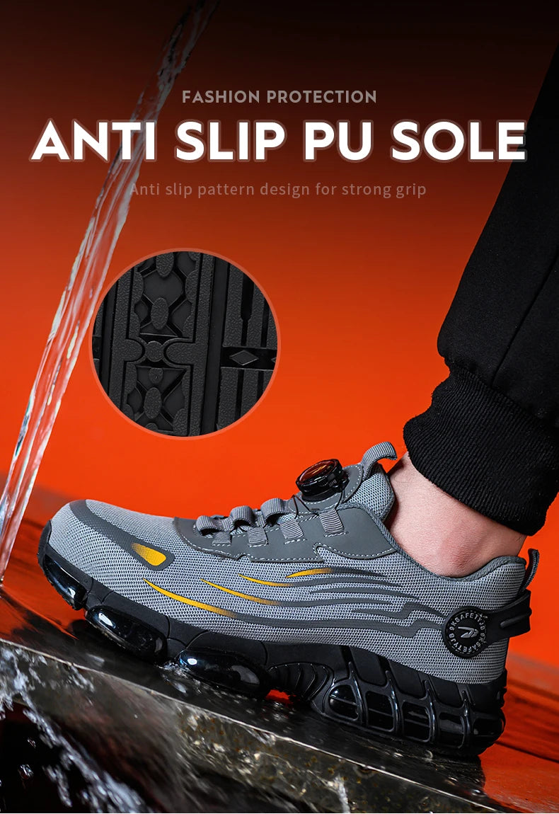 Anti-smash Work Shoes