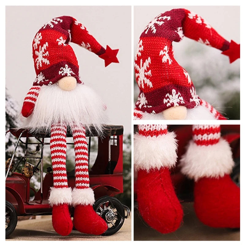 Gnome Christmas Faceless Doll