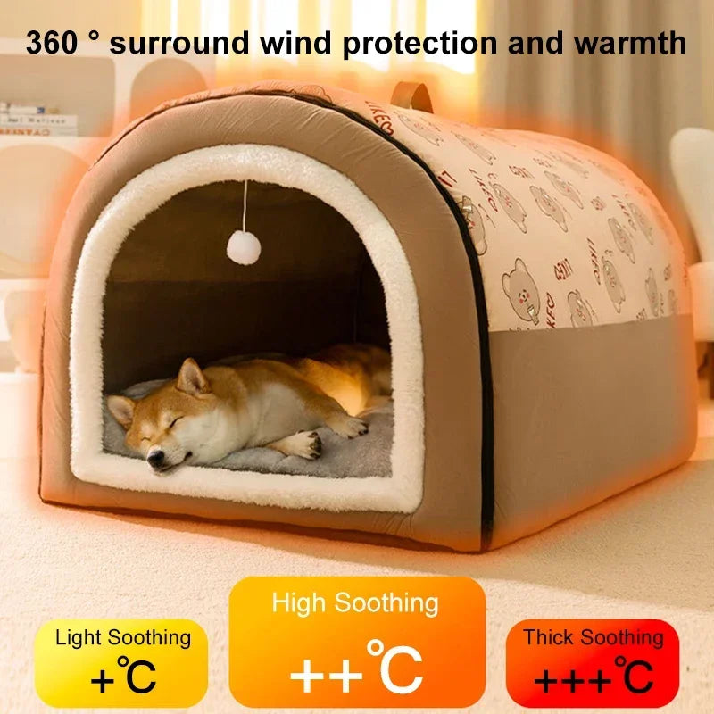 Detachable Washable Dogs Bed Nest