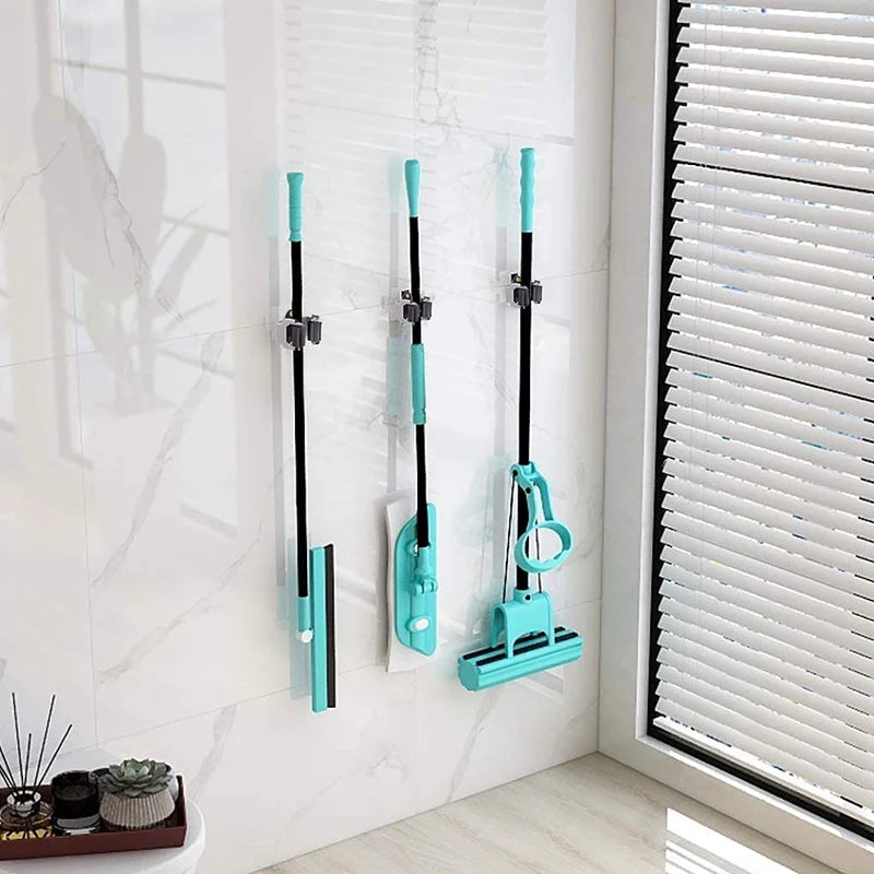 Metal Broom Hanger Mop Holder