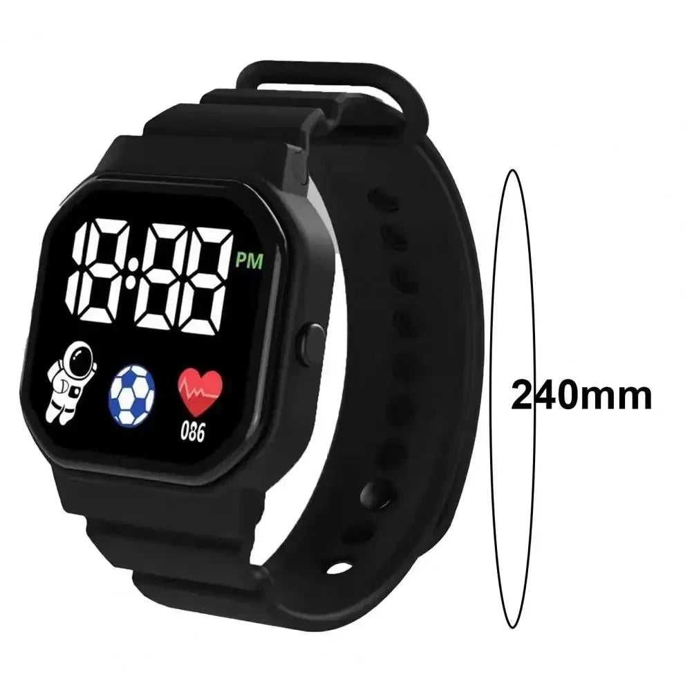 LED Electronic Wristwatch