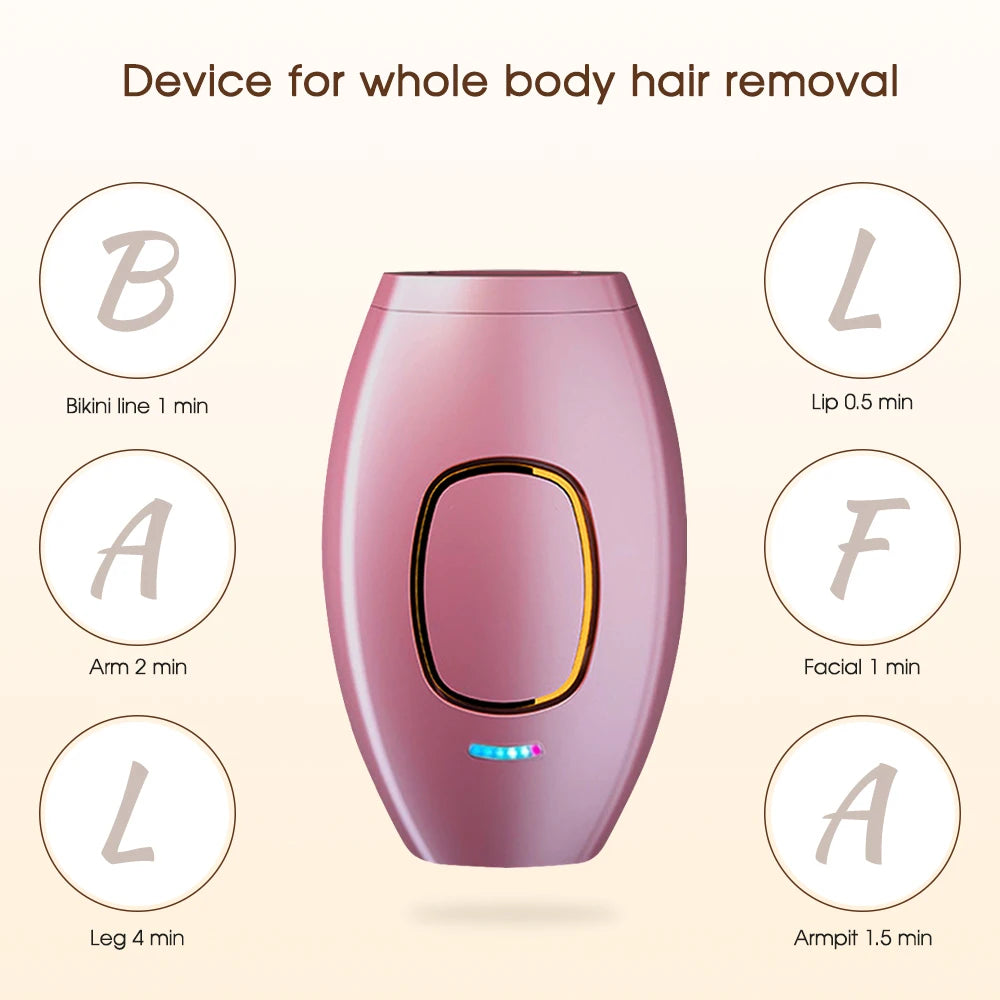 Body Hair Remover Laser Epilator Device