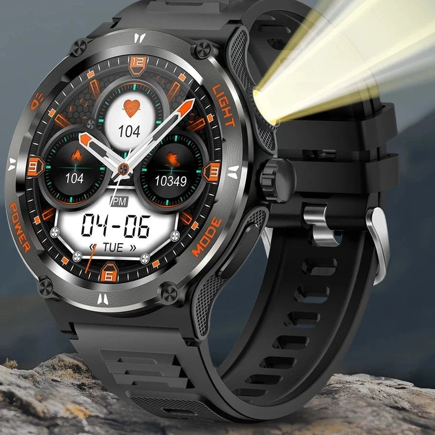 Flashlight Outdoor Smart Watch