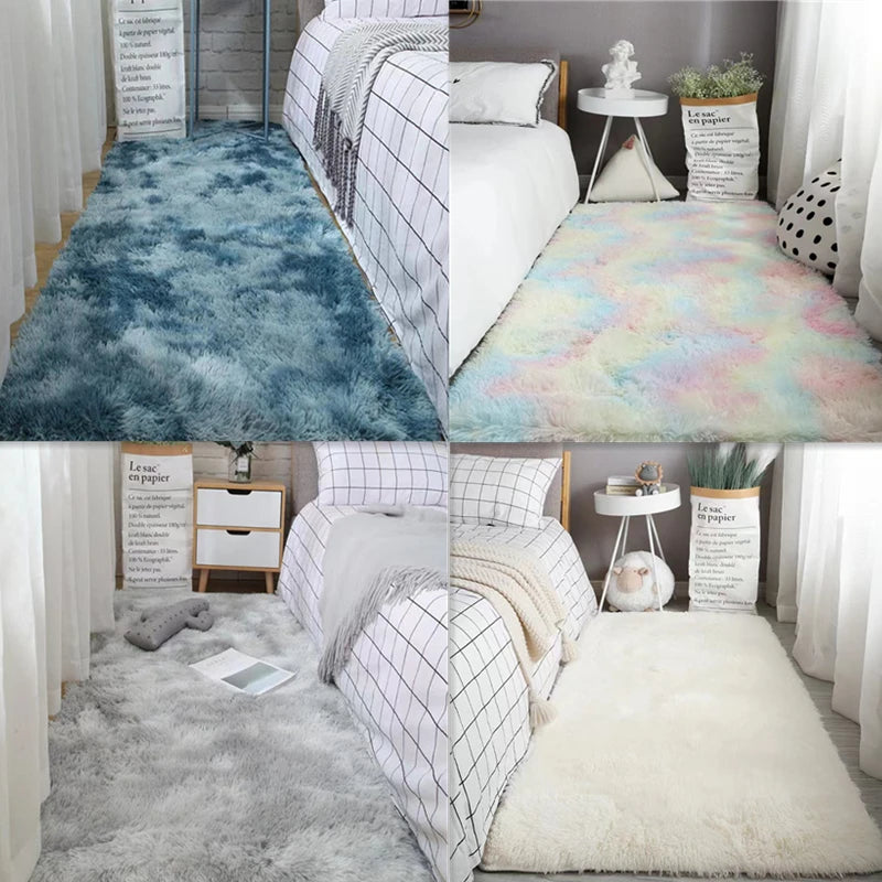 Fluffy Soft Area Rugs For Bedroom