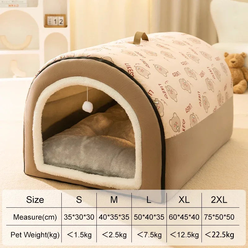 Detachable Washable Dogs Bed Nest