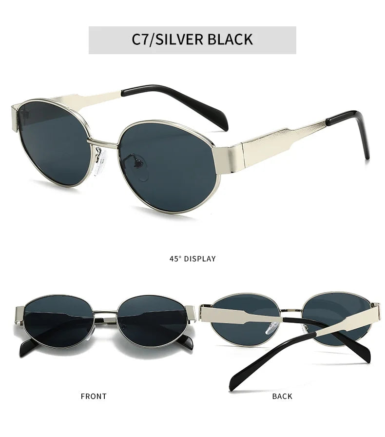 Trendy Oval Sunglasses for Women